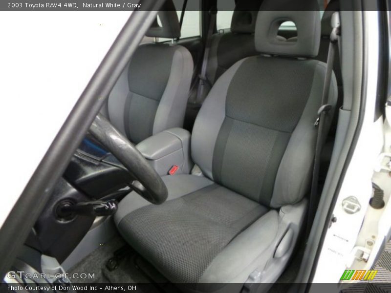 Natural White / Gray 2003 Toyota RAV4 4WD