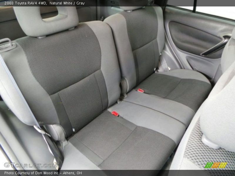Natural White / Gray 2003 Toyota RAV4 4WD