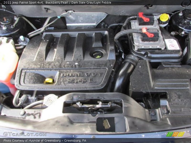 Blackberry Pearl / Dark Slate Gray/Light Pebble 2011 Jeep Patriot Sport 4x4