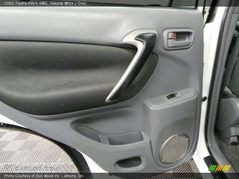 Natural White / Gray 2003 Toyota RAV4 4WD