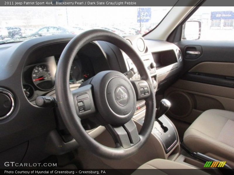 Blackberry Pearl / Dark Slate Gray/Light Pebble 2011 Jeep Patriot Sport 4x4