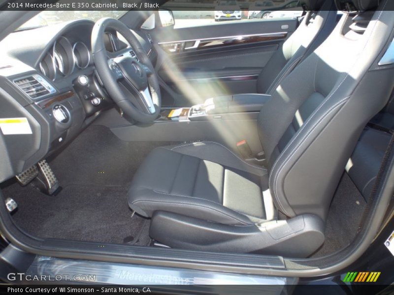 Black / Black 2014 Mercedes-Benz E 350 Cabriolet