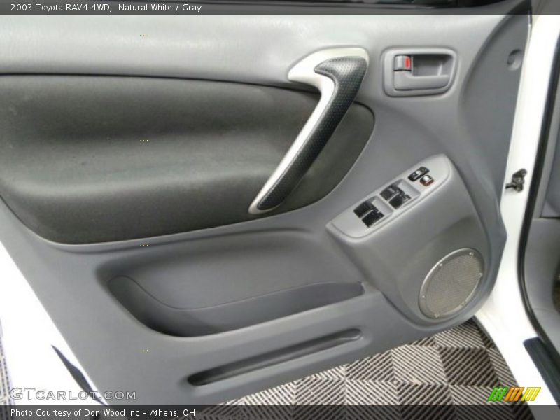 Natural White / Gray 2003 Toyota RAV4 4WD