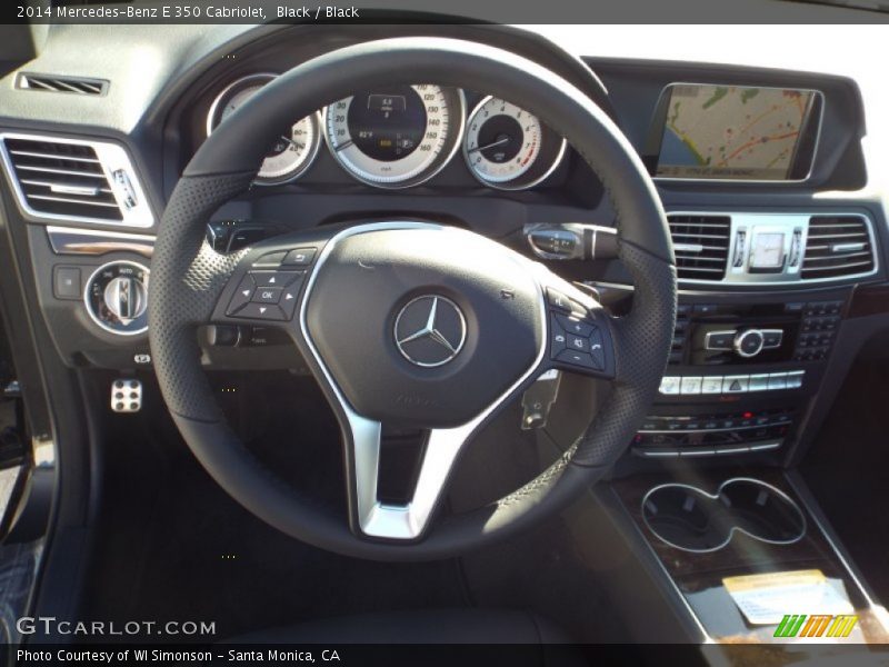 Black / Black 2014 Mercedes-Benz E 350 Cabriolet