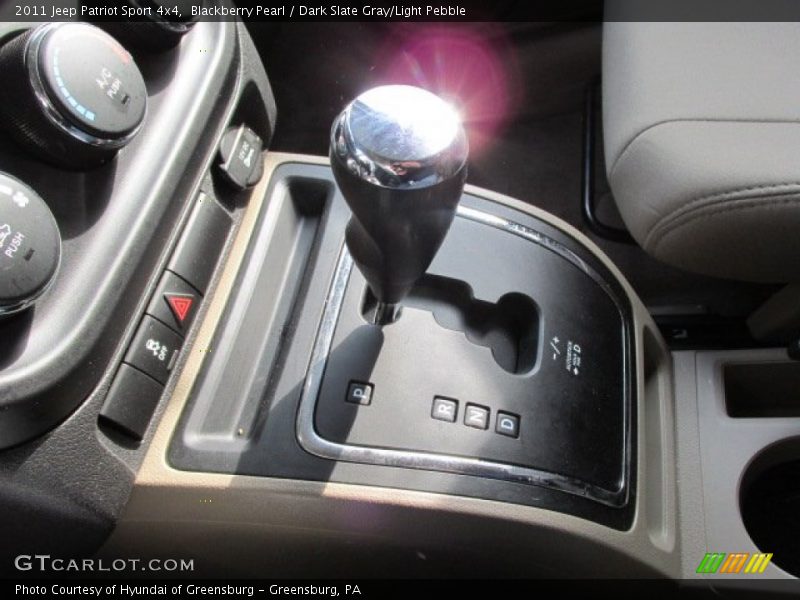 Blackberry Pearl / Dark Slate Gray/Light Pebble 2011 Jeep Patriot Sport 4x4