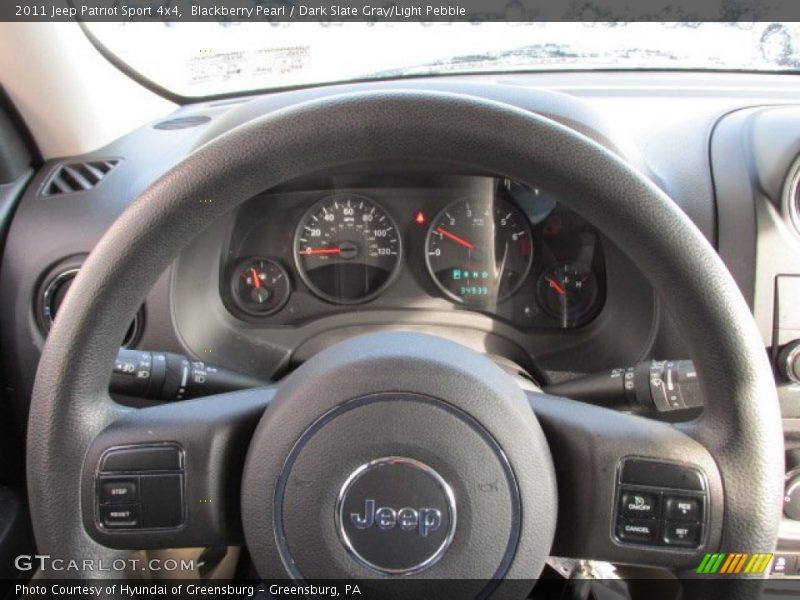 Blackberry Pearl / Dark Slate Gray/Light Pebble 2011 Jeep Patriot Sport 4x4