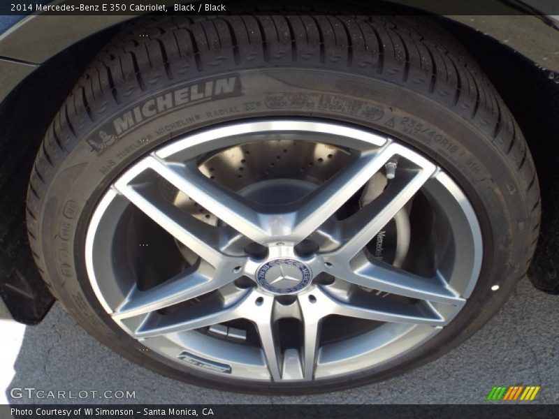 Black / Black 2014 Mercedes-Benz E 350 Cabriolet