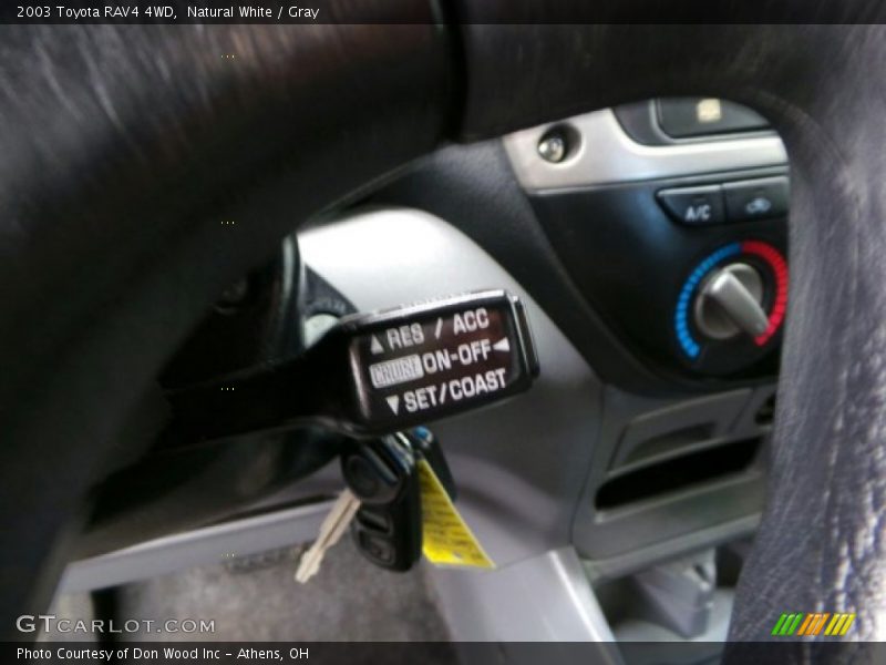Natural White / Gray 2003 Toyota RAV4 4WD