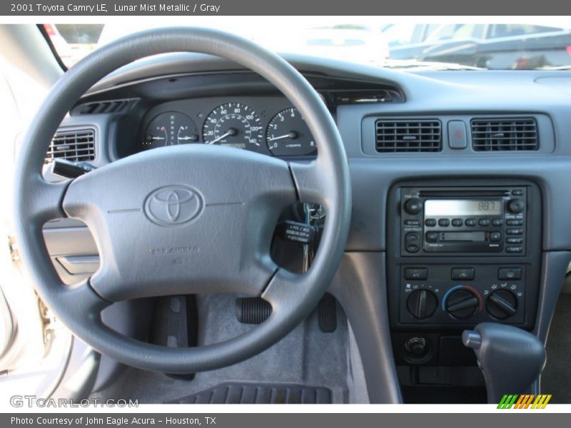 Lunar Mist Metallic / Gray 2001 Toyota Camry LE