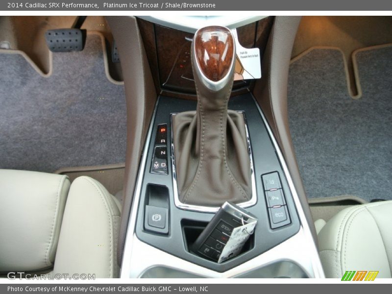 Platinum Ice Tricoat / Shale/Brownstone 2014 Cadillac SRX Performance