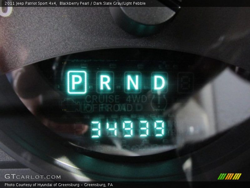 Blackberry Pearl / Dark Slate Gray/Light Pebble 2011 Jeep Patriot Sport 4x4
