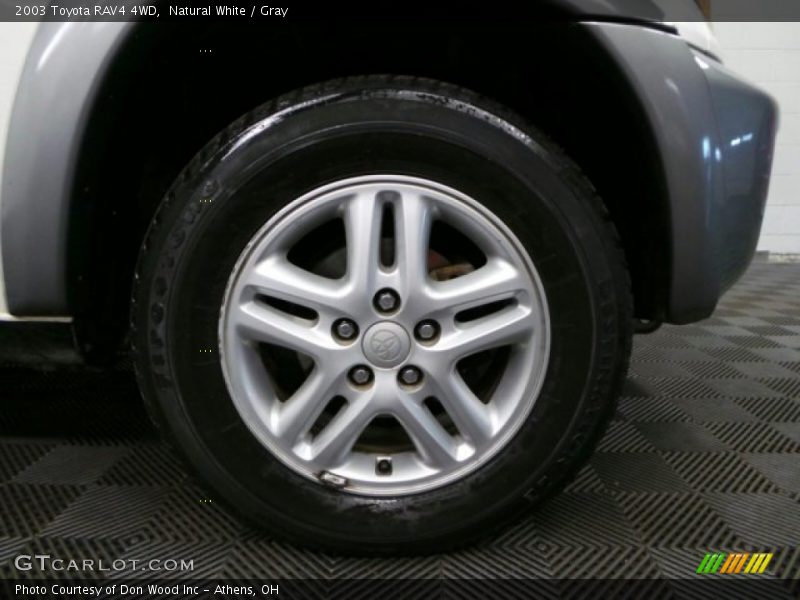 Natural White / Gray 2003 Toyota RAV4 4WD