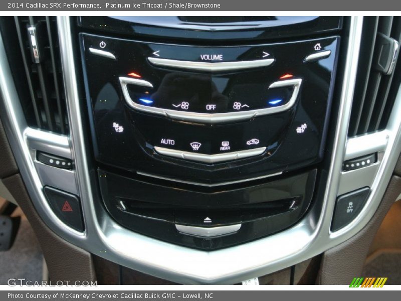 Platinum Ice Tricoat / Shale/Brownstone 2014 Cadillac SRX Performance