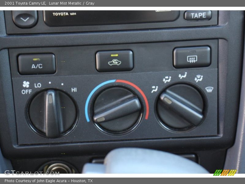 Lunar Mist Metallic / Gray 2001 Toyota Camry LE