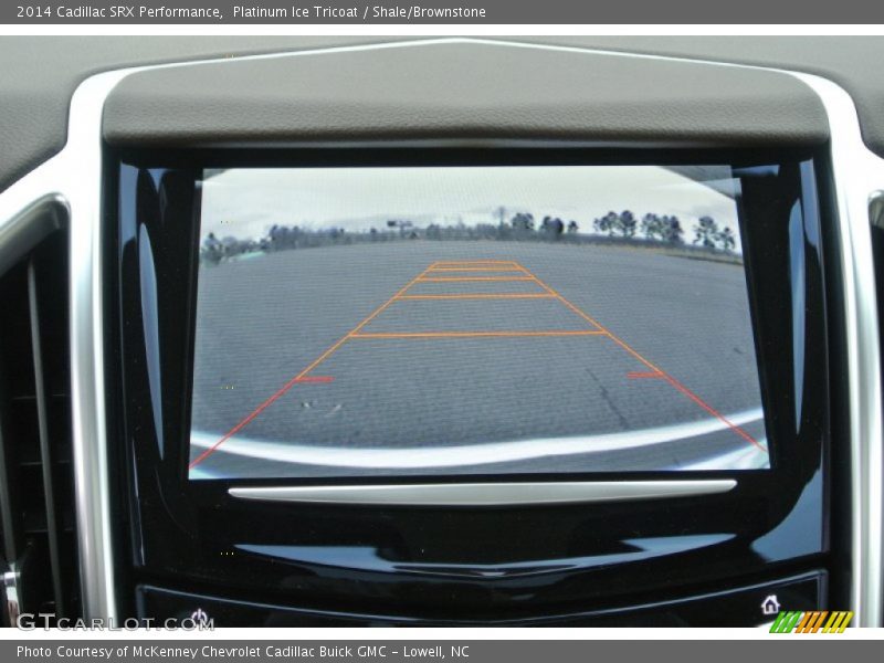 Platinum Ice Tricoat / Shale/Brownstone 2014 Cadillac SRX Performance