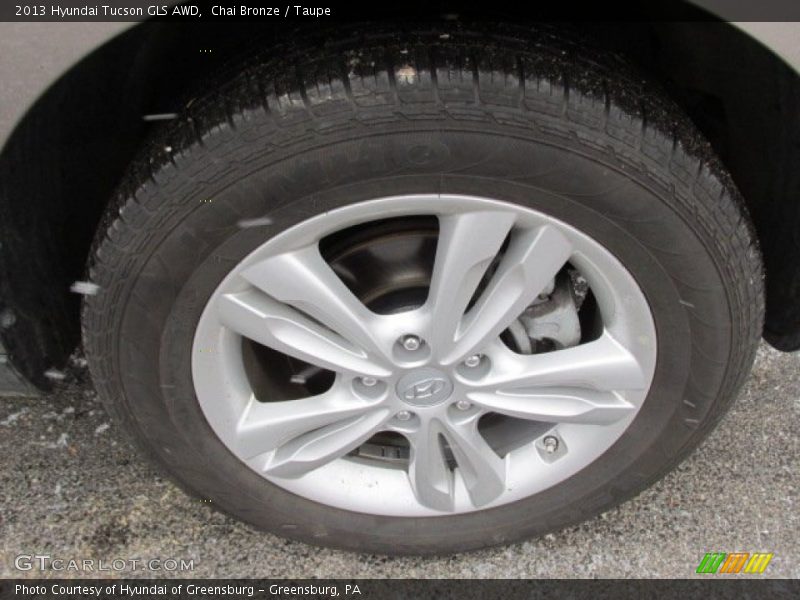 Chai Bronze / Taupe 2013 Hyundai Tucson GLS AWD