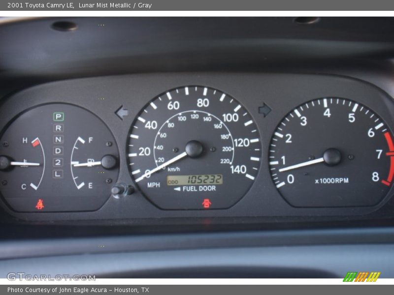 Lunar Mist Metallic / Gray 2001 Toyota Camry LE
