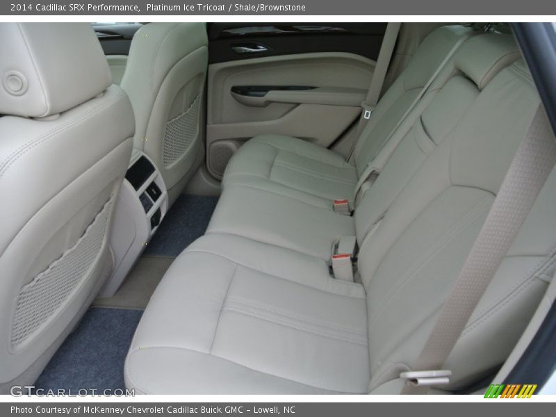 Platinum Ice Tricoat / Shale/Brownstone 2014 Cadillac SRX Performance