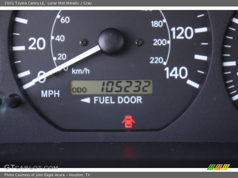 Lunar Mist Metallic / Gray 2001 Toyota Camry LE