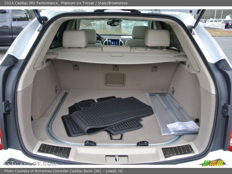 Platinum Ice Tricoat / Shale/Brownstone 2014 Cadillac SRX Performance