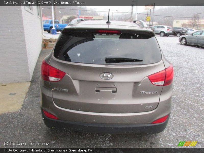 Chai Bronze / Taupe 2013 Hyundai Tucson GLS AWD