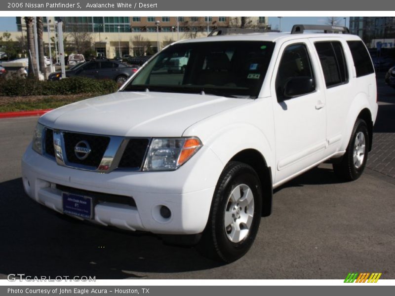 Avalanche White / Desert 2006 Nissan Pathfinder S