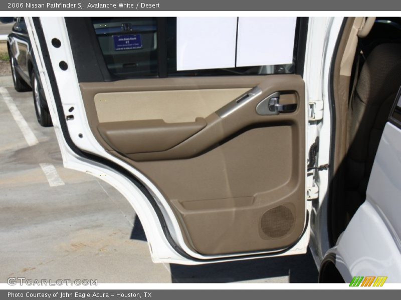 Avalanche White / Desert 2006 Nissan Pathfinder S