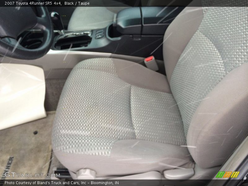Black / Taupe 2007 Toyota 4Runner SR5 4x4