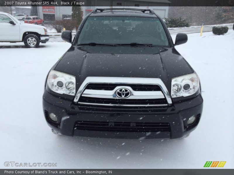 Black / Taupe 2007 Toyota 4Runner SR5 4x4