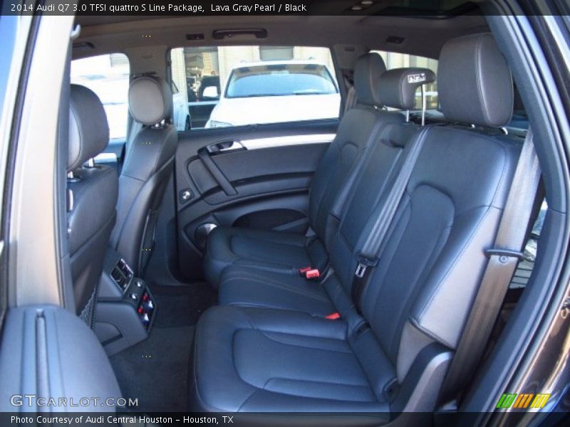 Lava Gray Pearl / Black 2014 Audi Q7 3.0 TFSI quattro S Line Package