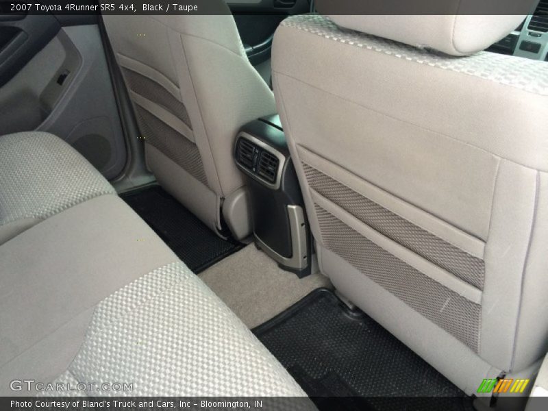 Black / Taupe 2007 Toyota 4Runner SR5 4x4