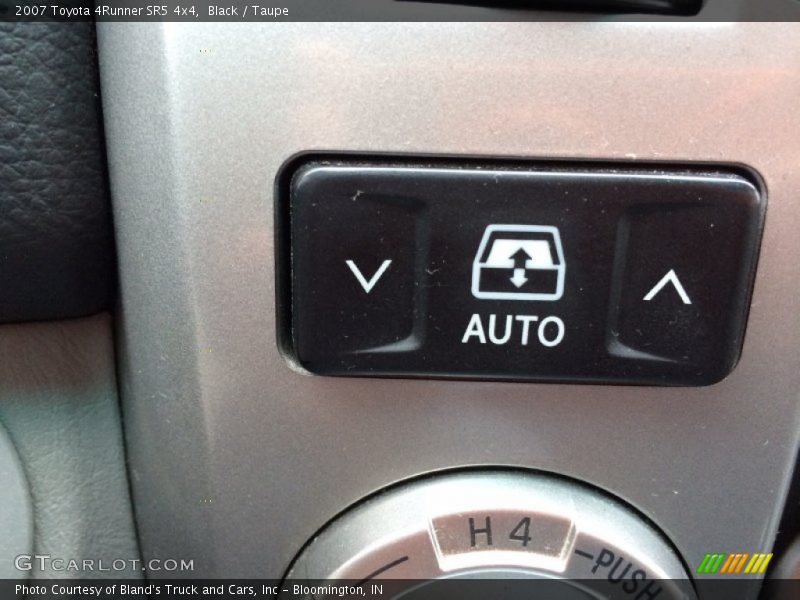 Black / Taupe 2007 Toyota 4Runner SR5 4x4