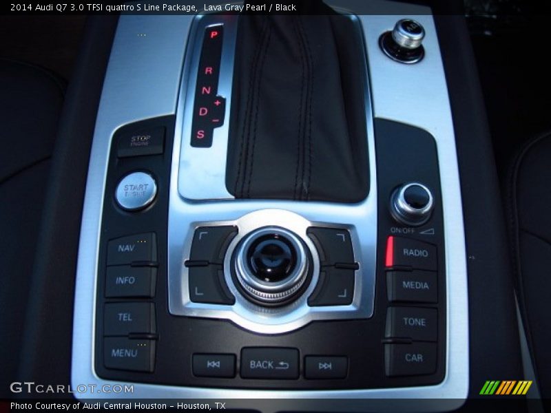 Lava Gray Pearl / Black 2014 Audi Q7 3.0 TFSI quattro S Line Package