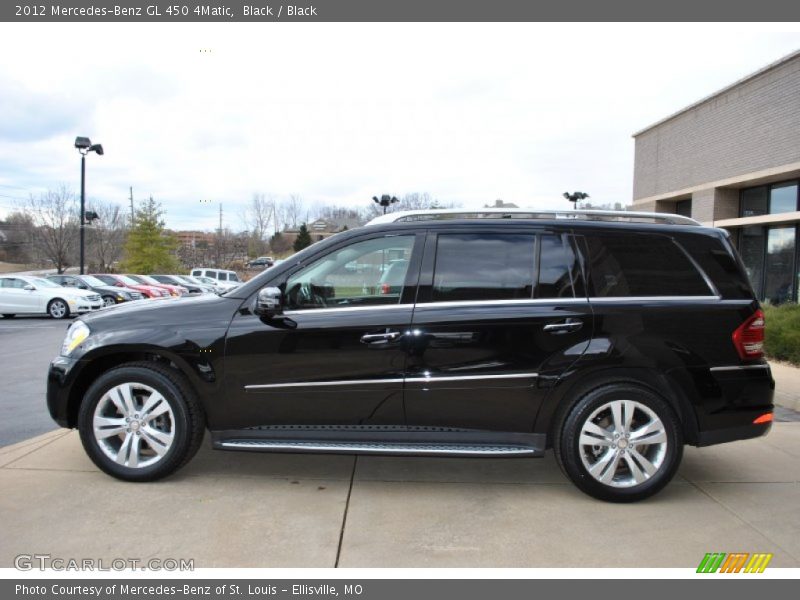 Black / Black 2012 Mercedes-Benz GL 450 4Matic