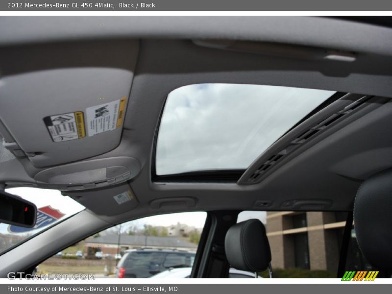 Black / Black 2012 Mercedes-Benz GL 450 4Matic