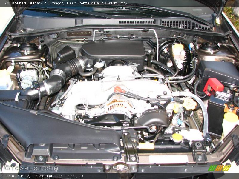 Deep Bronze Metallic / Warm Ivory 2008 Subaru Outback 2.5i Wagon