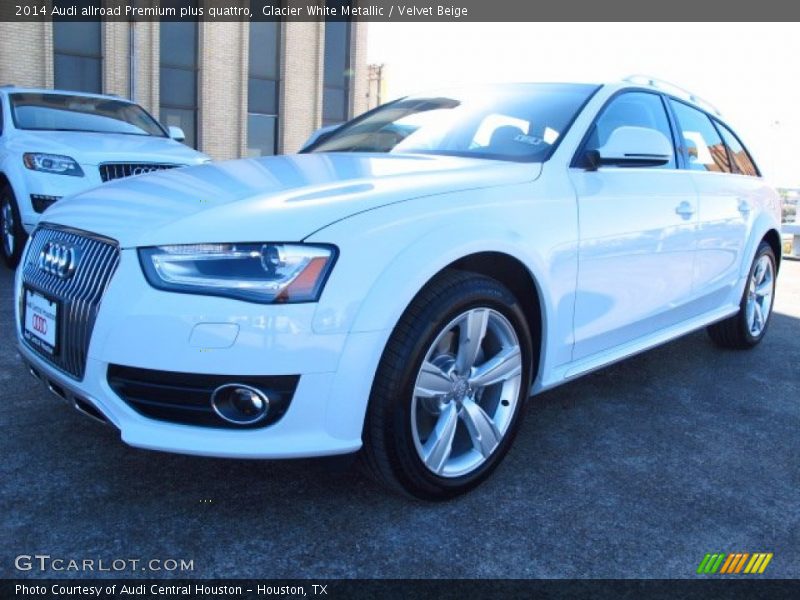 Glacier White Metallic / Velvet Beige 2014 Audi allroad Premium plus quattro