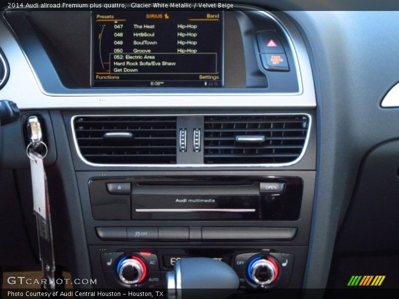 Controls of 2014 allroad Premium plus quattro