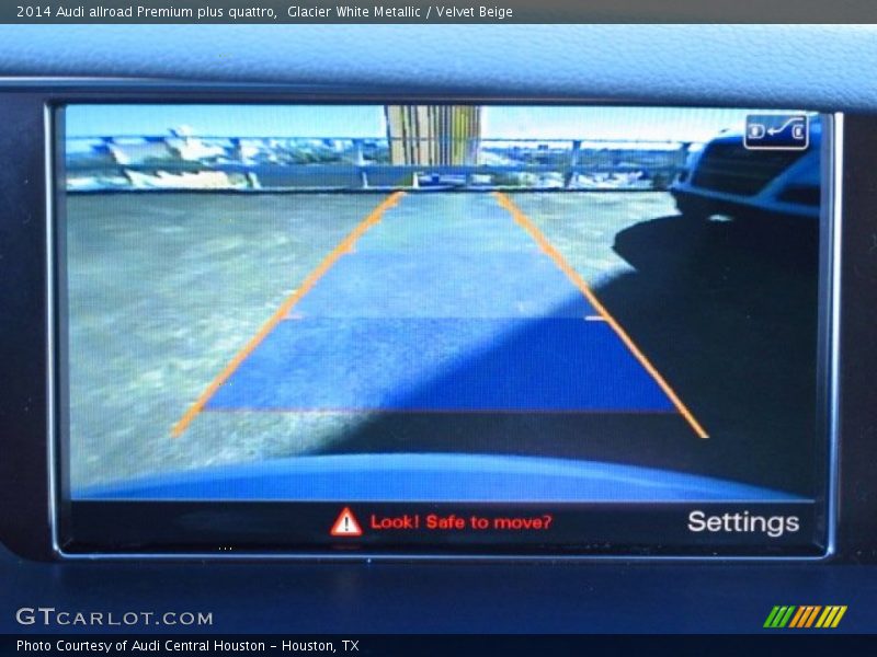 Controls of 2014 allroad Premium plus quattro