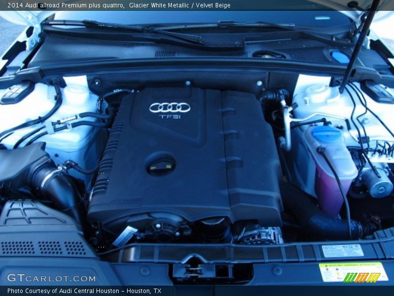  2014 allroad Premium plus quattro Engine - 2.0 Liter FSI Turbocharged DOHC 16-Valve VVT 4 Cylinder