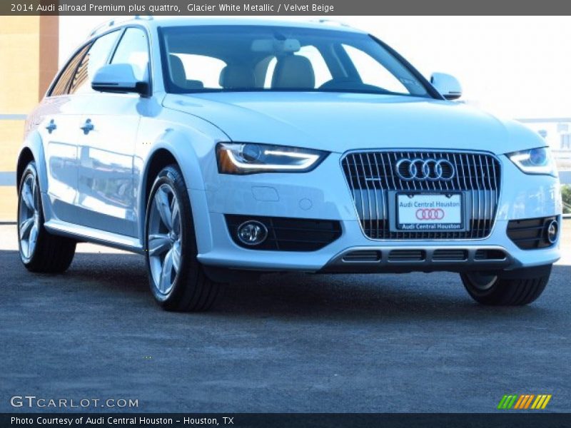 Glacier White Metallic / Velvet Beige 2014 Audi allroad Premium plus quattro