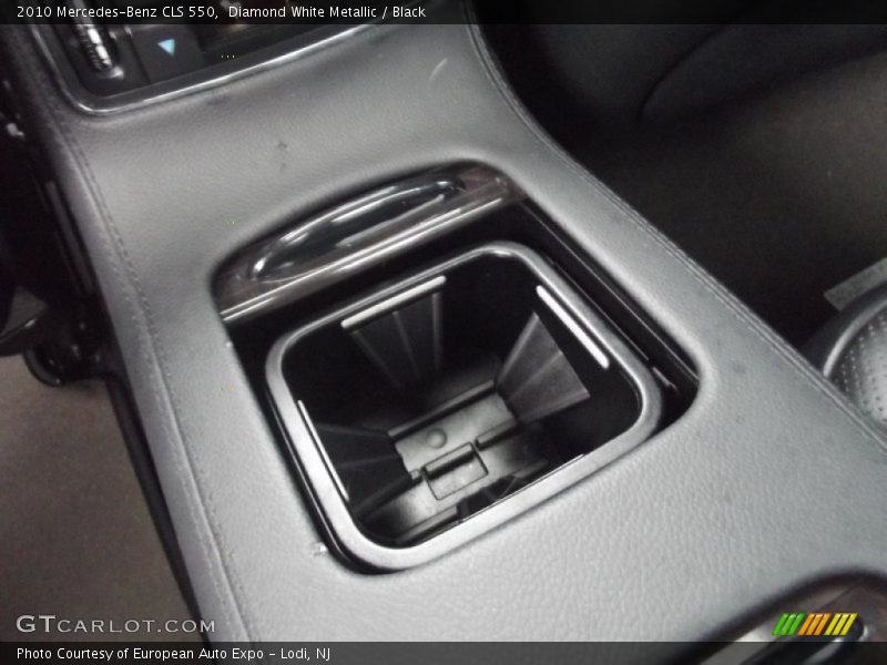 Diamond White Metallic / Black 2010 Mercedes-Benz CLS 550