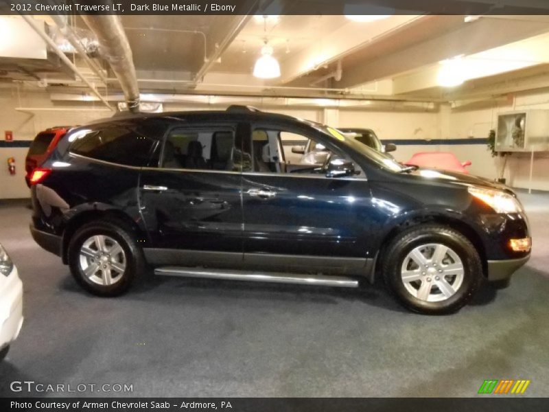 Dark Blue Metallic / Ebony 2012 Chevrolet Traverse LT