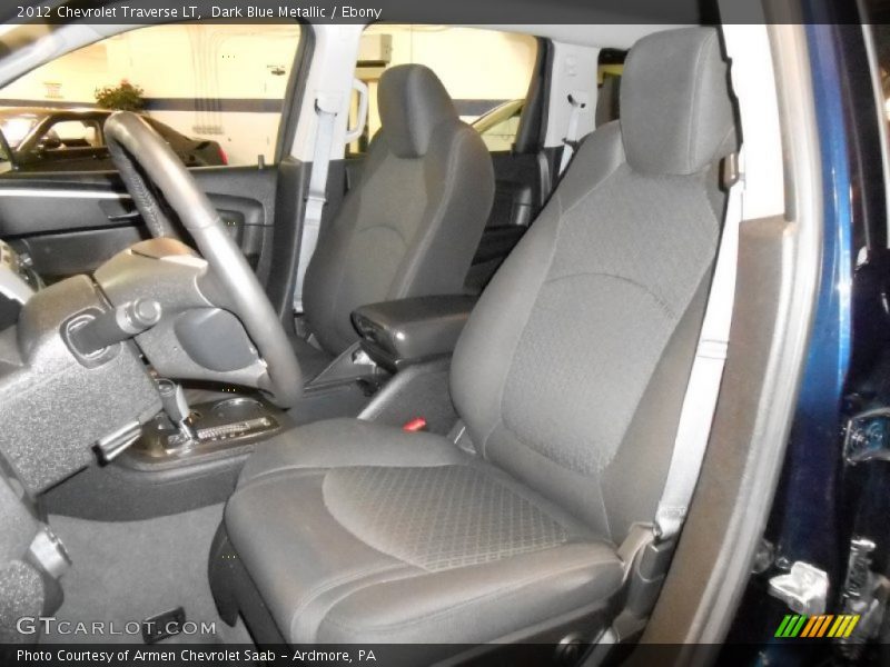 Dark Blue Metallic / Ebony 2012 Chevrolet Traverse LT