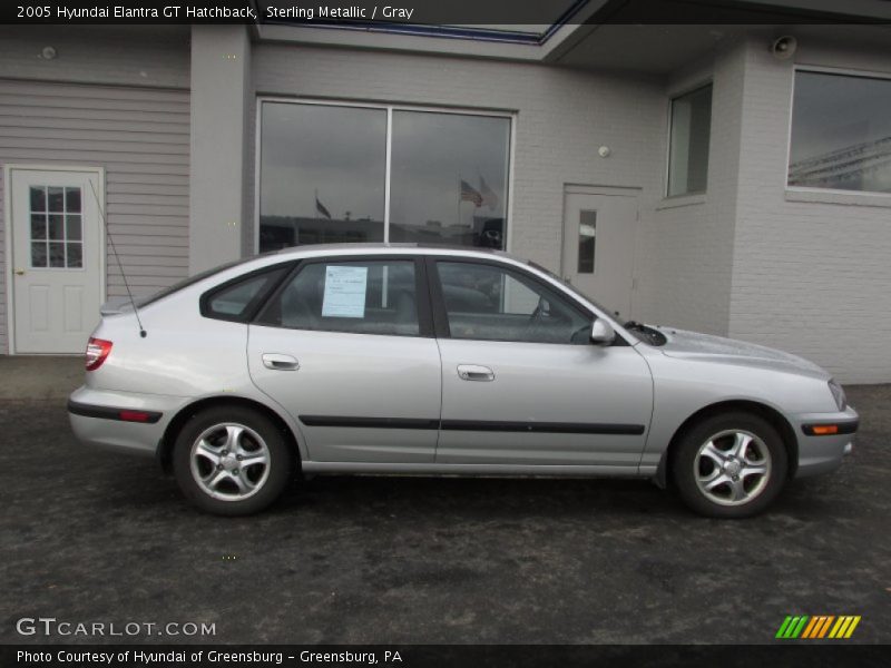 Sterling Metallic / Gray 2005 Hyundai Elantra GT Hatchback