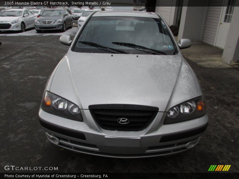 Sterling Metallic / Gray 2005 Hyundai Elantra GT Hatchback