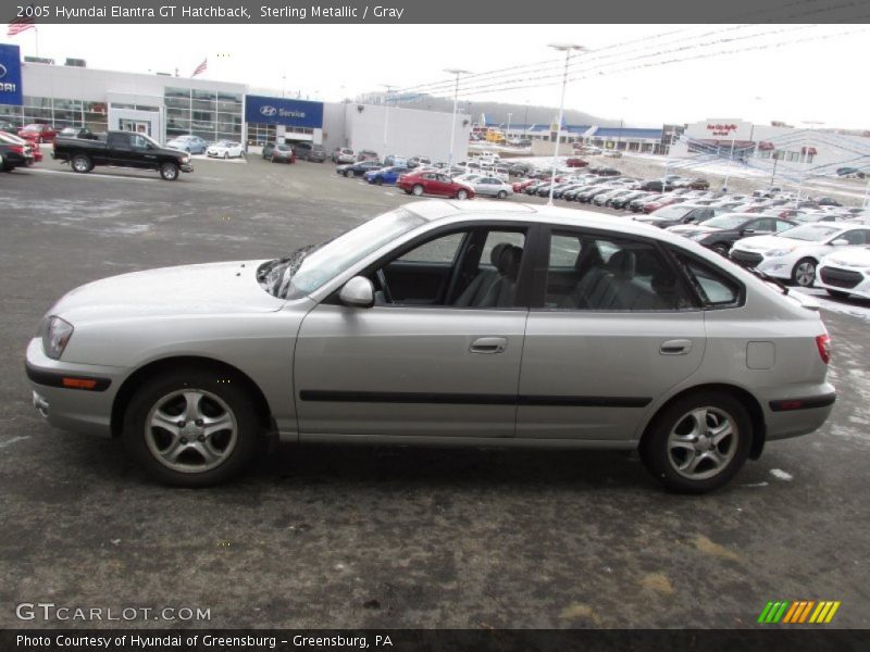 Sterling Metallic / Gray 2005 Hyundai Elantra GT Hatchback