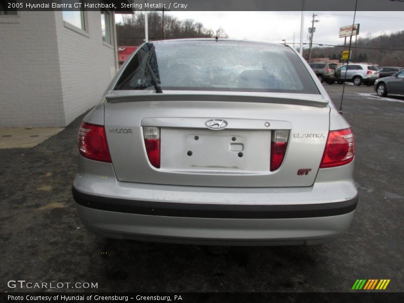 Sterling Metallic / Gray 2005 Hyundai Elantra GT Hatchback