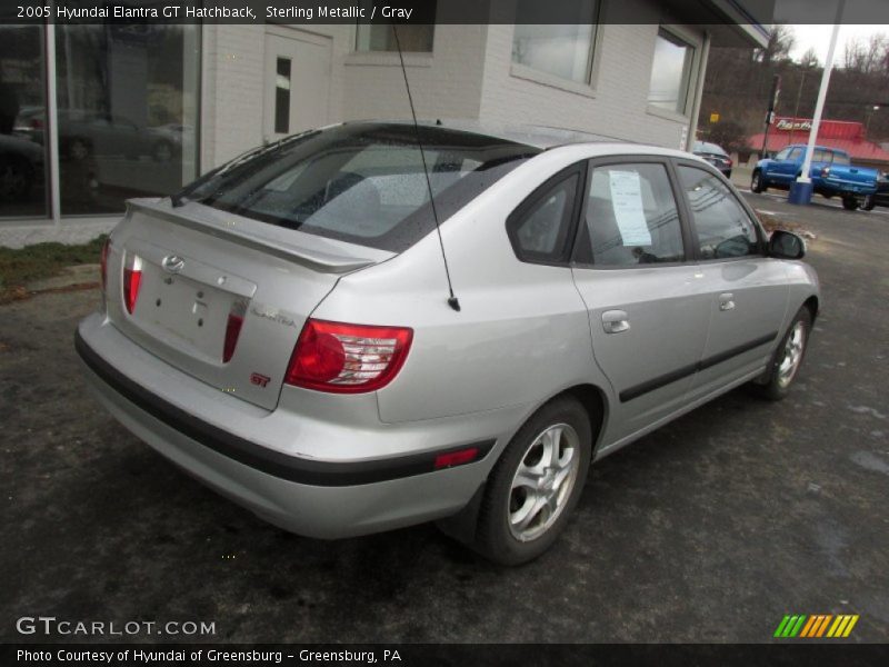 Sterling Metallic / Gray 2005 Hyundai Elantra GT Hatchback
