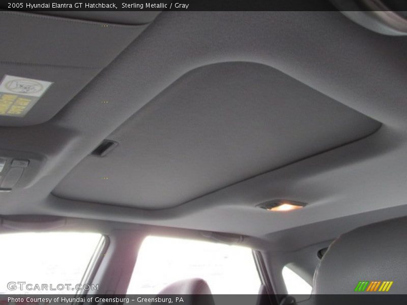 Sterling Metallic / Gray 2005 Hyundai Elantra GT Hatchback